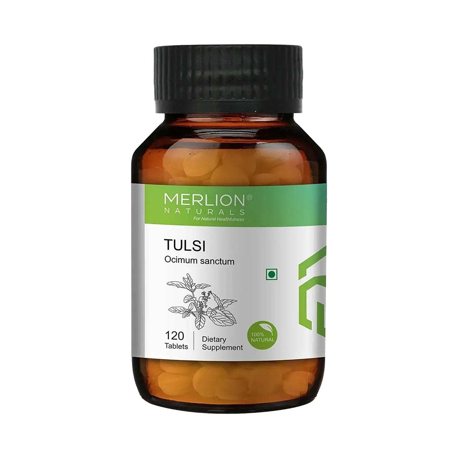 Merlion Naturals | Merlion Naturals Tulsi Tablets - 500MG (120 Tablets)
