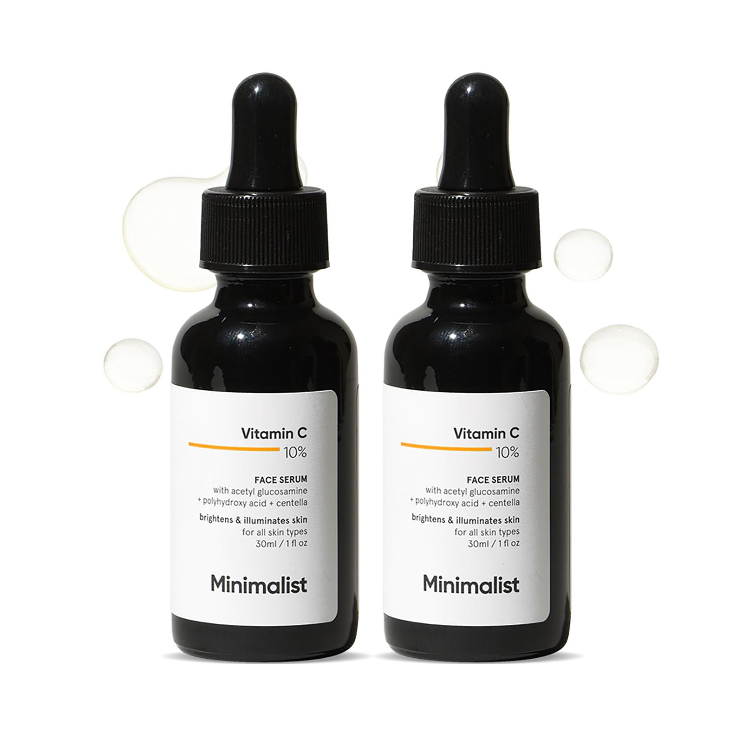 Minimalist | Minimalist Vitamin C Face Serum (30 ml) Combo pack of 2