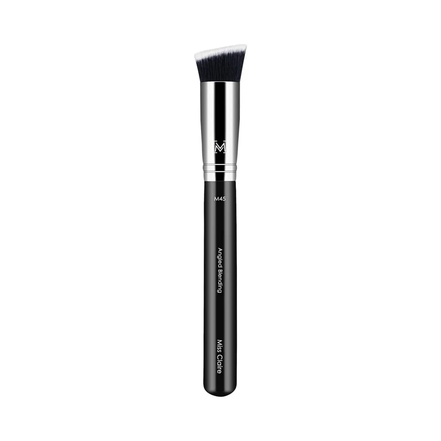 Miss Claire | Miss Claire M45 Angled Blending Brush - Chrome