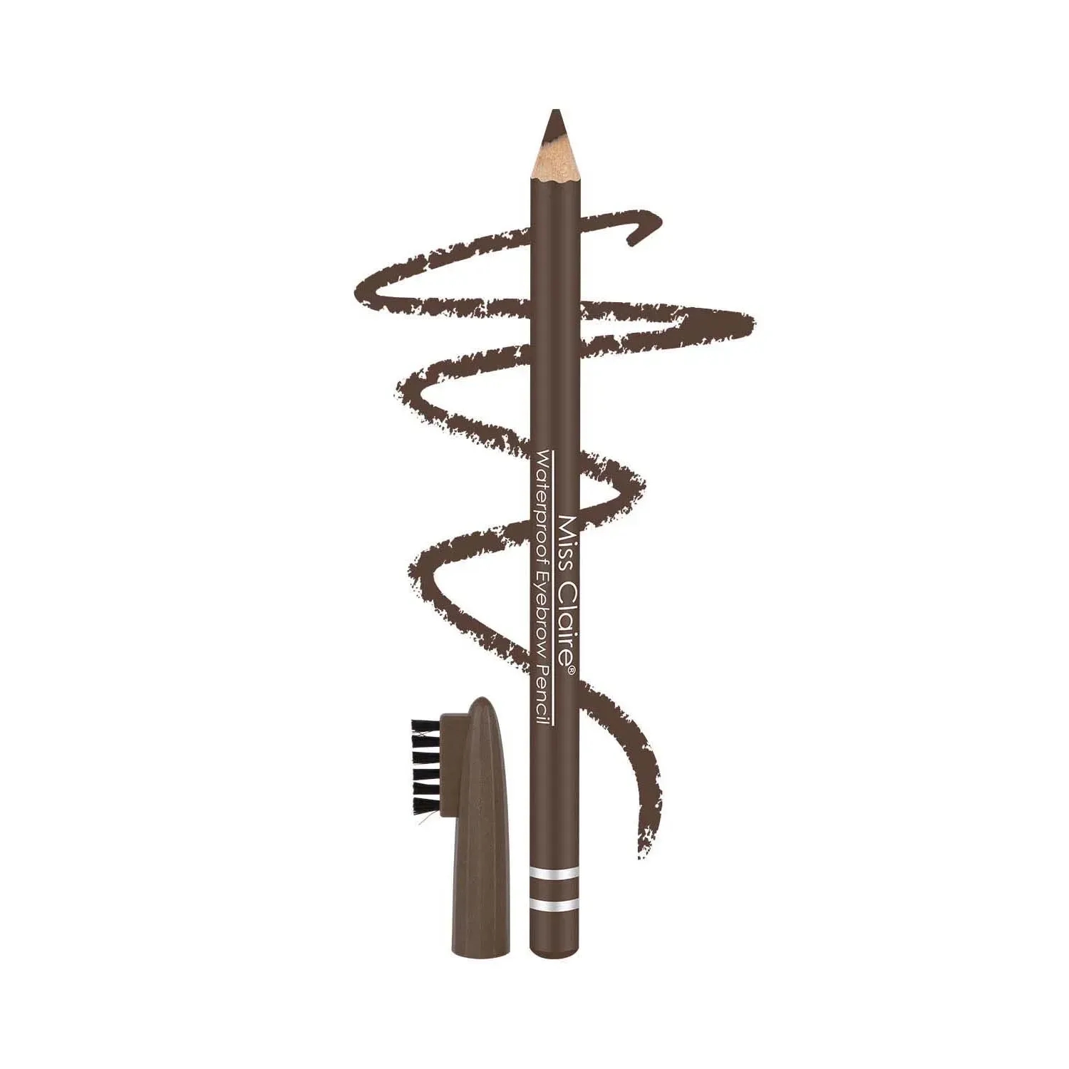 Miss Claire Waterproof Eyebrow Pencil - 03 Medium Brown (1.4g)