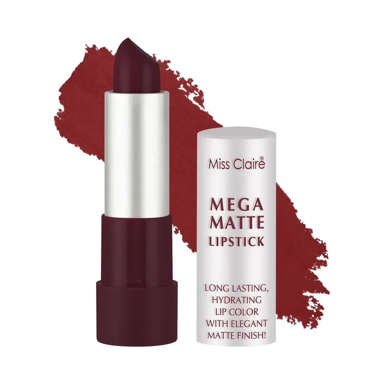 Miss Claire | Miss Claire Mega Matte Lipstick - 10 Brown (3.5g)