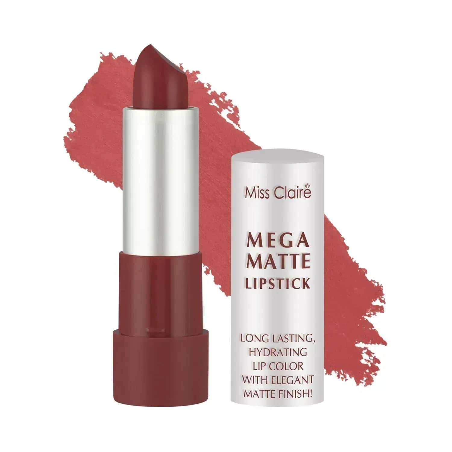 Miss Claire | Miss Claire Mega Matte Lipstick - 18 Brown (3.5g)