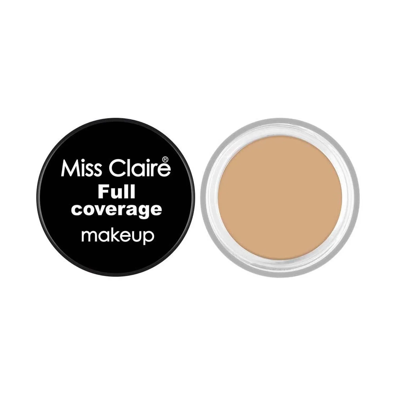 Miss Claire Full Coverage Makeup + Concealer - 7 Natural Beige (6g)