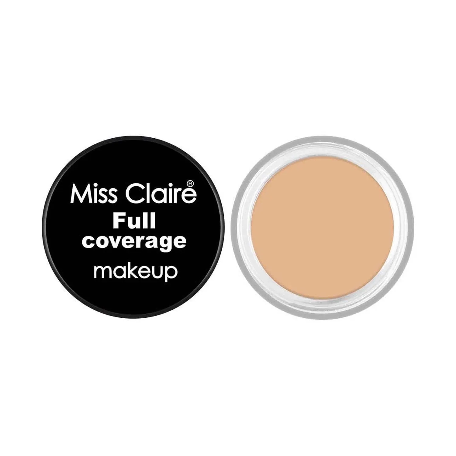 Miss Claire Full Coverage Makeup + Concealer - 2 Fair (6g)