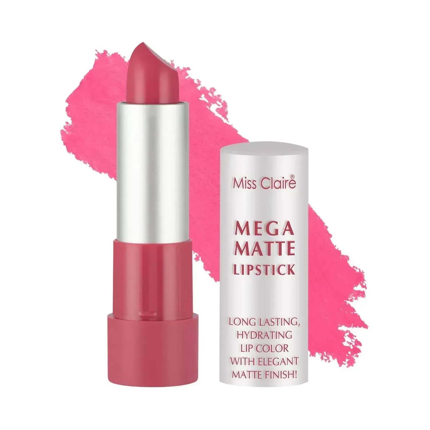 Miss Claire | Miss Claire Mega Matte Lipstick - 2 Pink (3.5g)