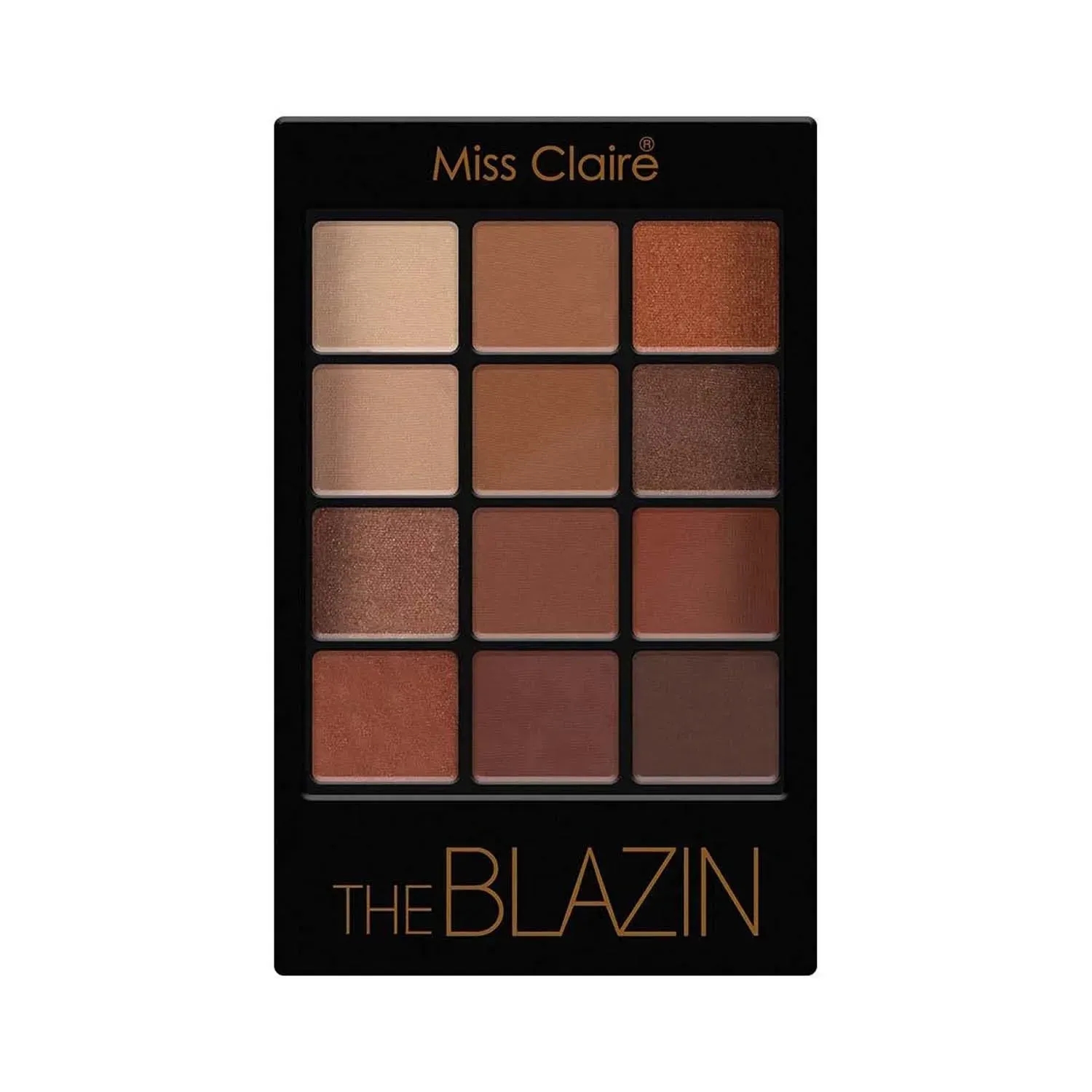 Miss Claire | Miss Claire 12 Eyeshadow Kit - The Blazin (6g)