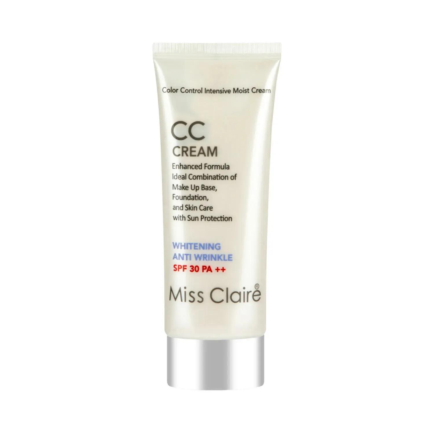 Miss Claire | Miss Claire Prestige CC Cream Whitening Anti Wrinkle SPF 30 - 02 Skin Beige (60ml)