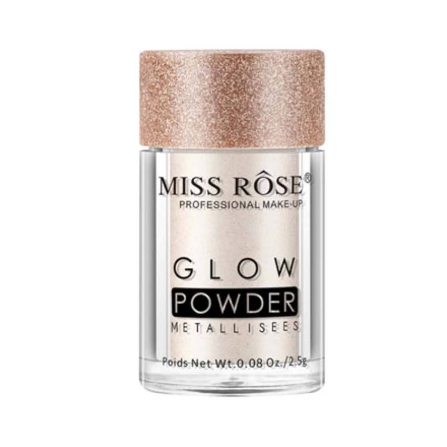 Miss Rose | Miss Rose Eyeshadow Glow Powder Metallises - 13 Shade (2.5g)