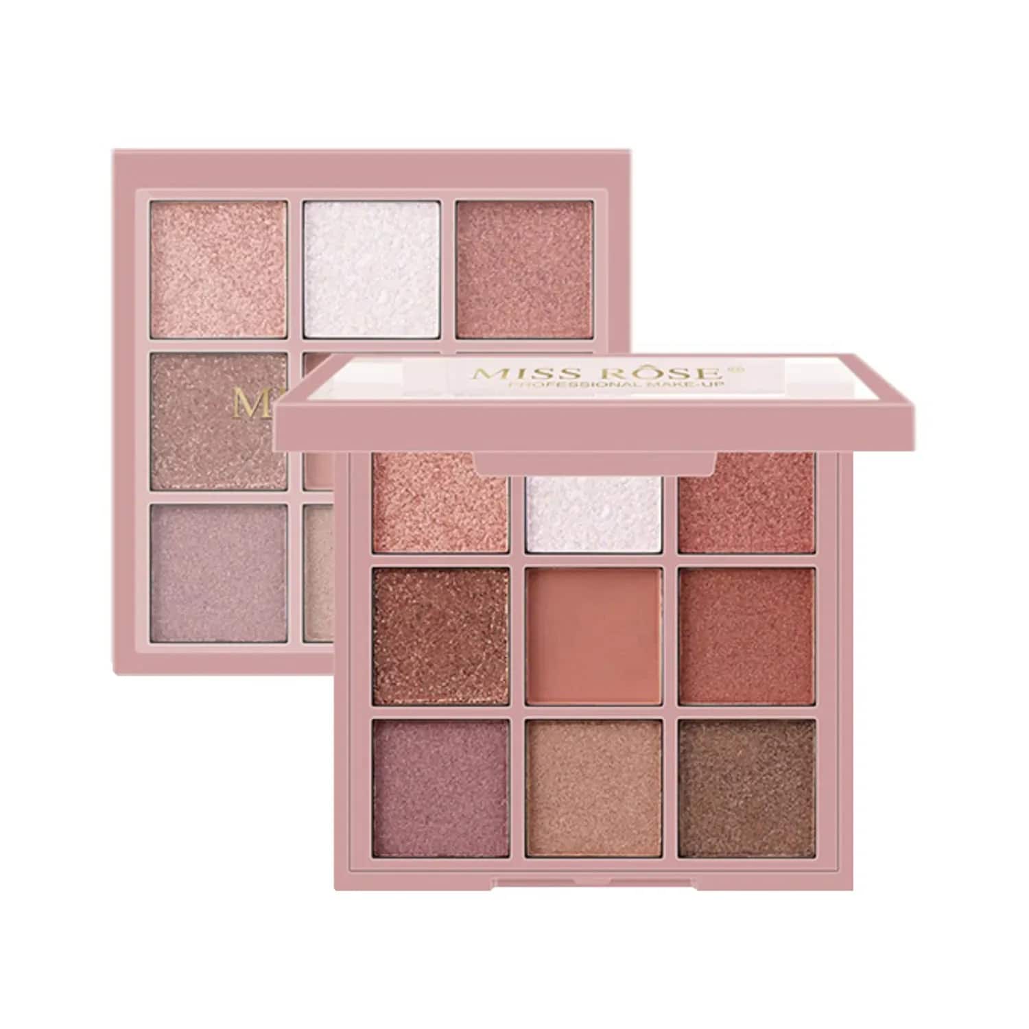 Pink glitter eyeshadow discount palette