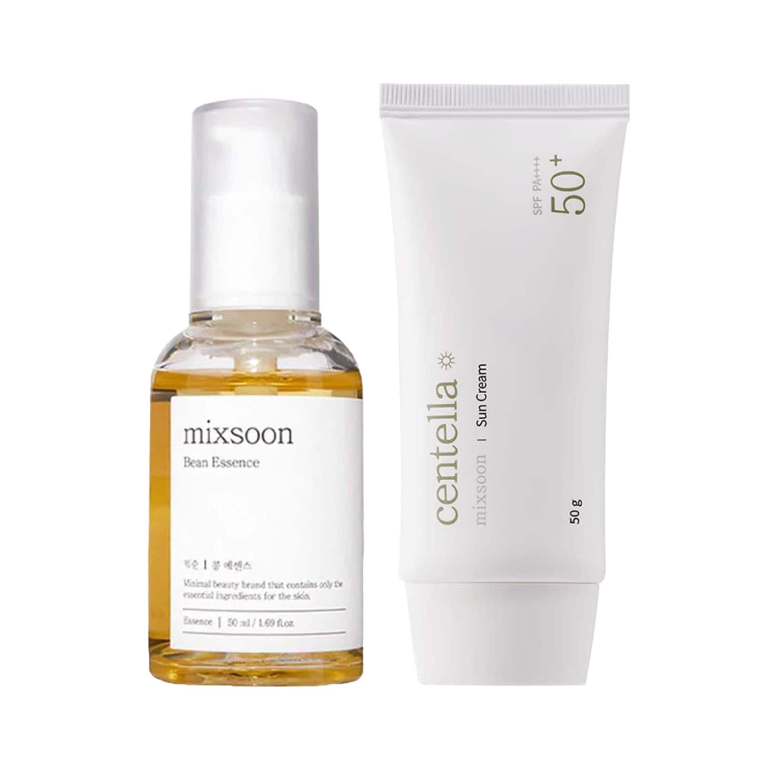 Mixsoon | Mixsoon Glowing Skin Combo - Essence + Sun Cream