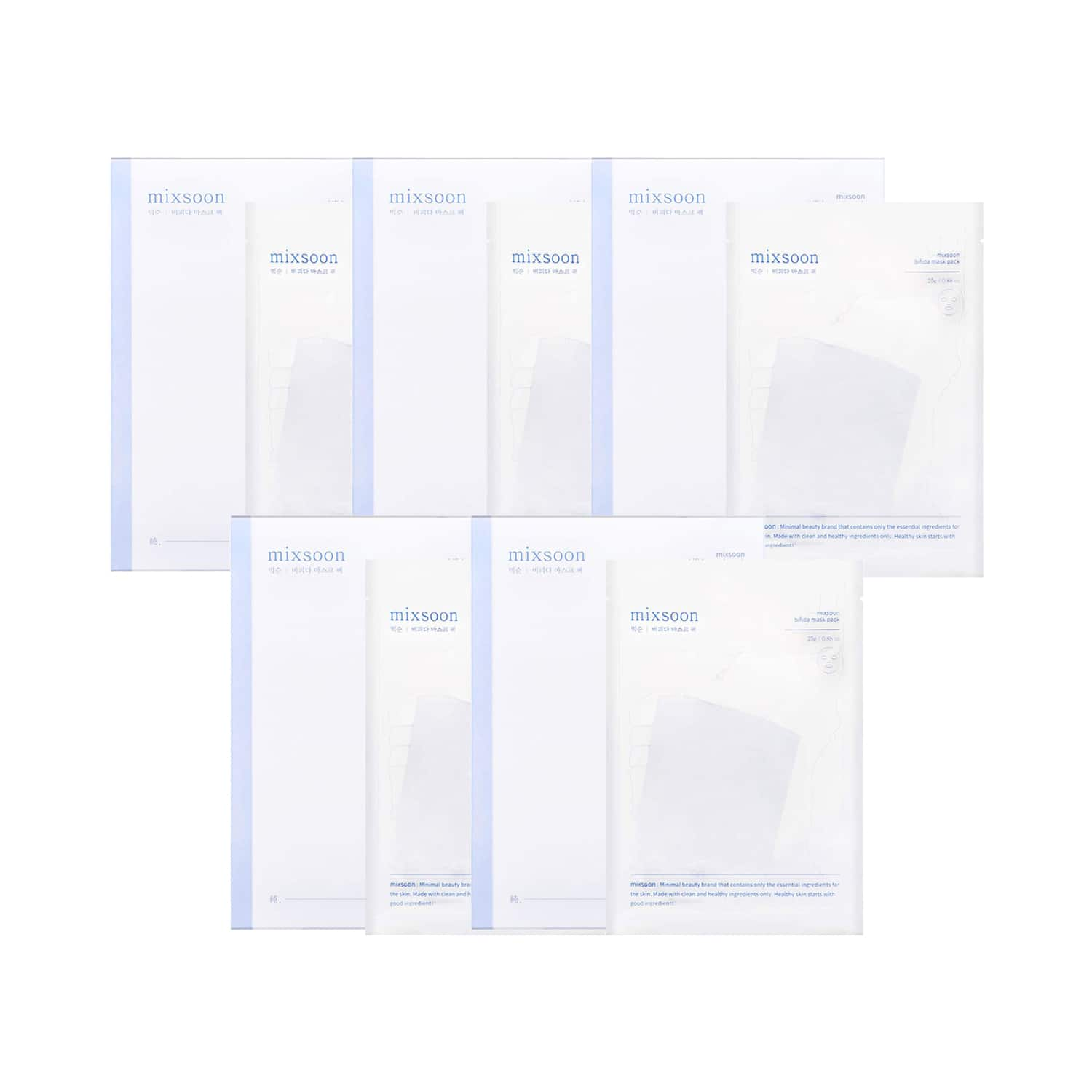 Mixsoon | Mixsoon Bifida Intense Soothing Mask Pack of 5 Combo