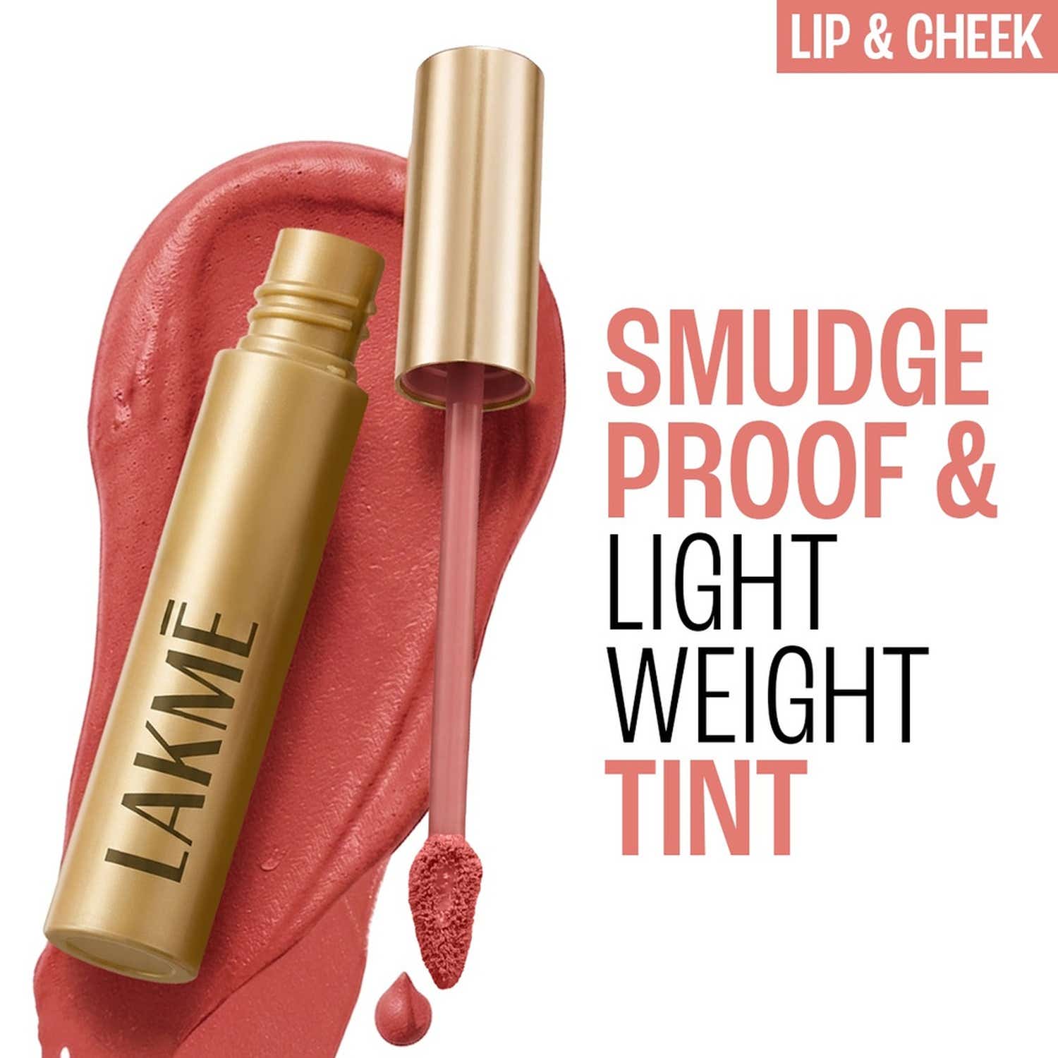 Lakme | Lakme 9to5 Double Duty Lip & Cheek Mousse, Long Lasting and  Lightweight, Blush Velvet - (9 g)