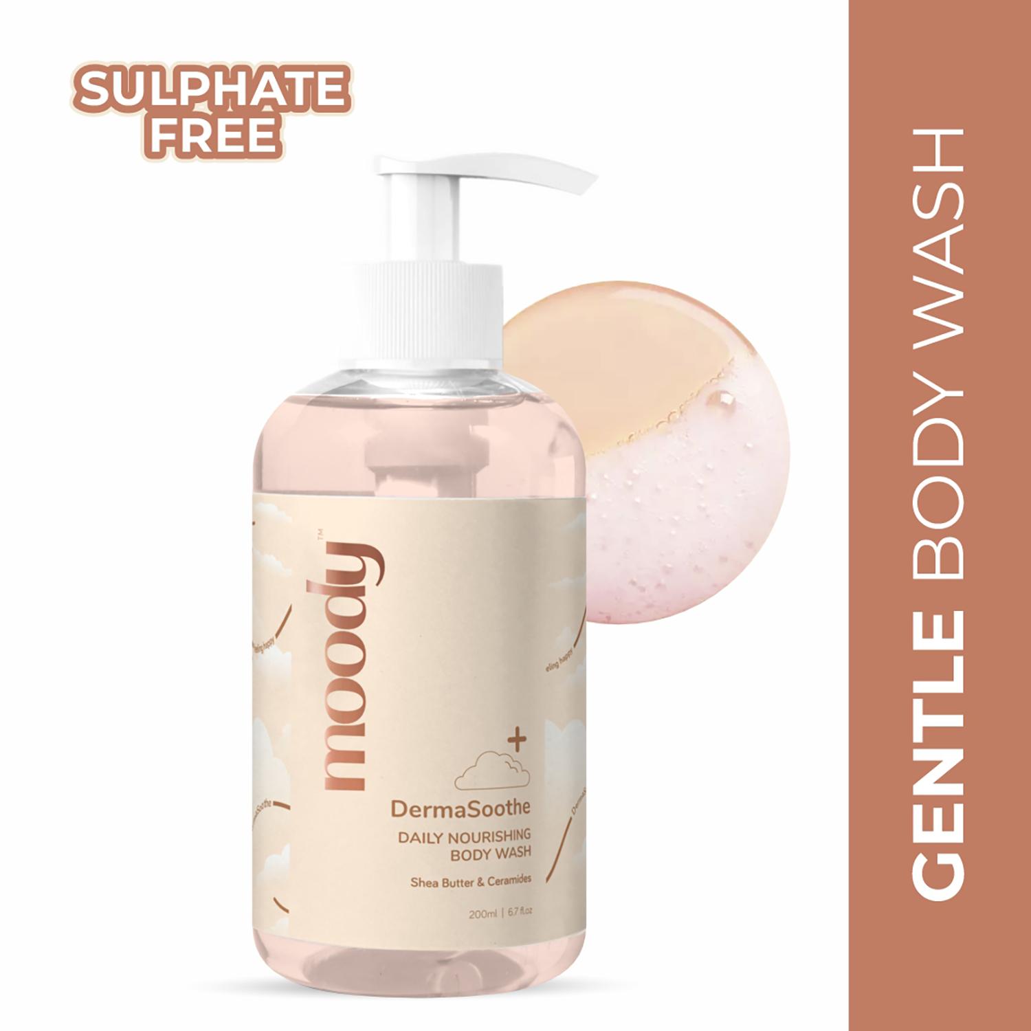 Moody | Moody Dermasoothe Softening with Ceramides and Rice Body Wash (200 ml)