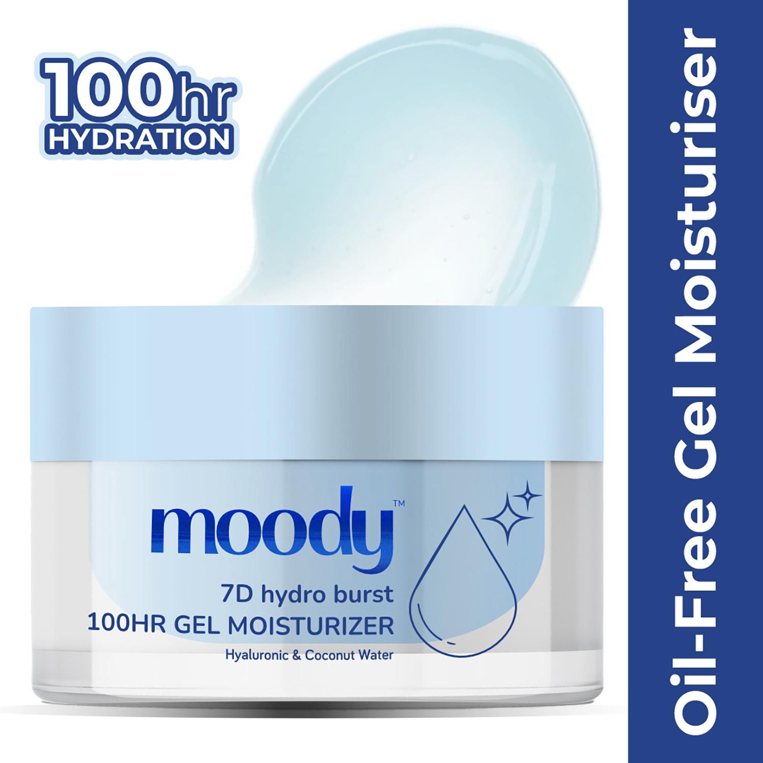 Moody | Moody 7D Hydro Burst 100Hr Gel Face Moisturizer (50 g)