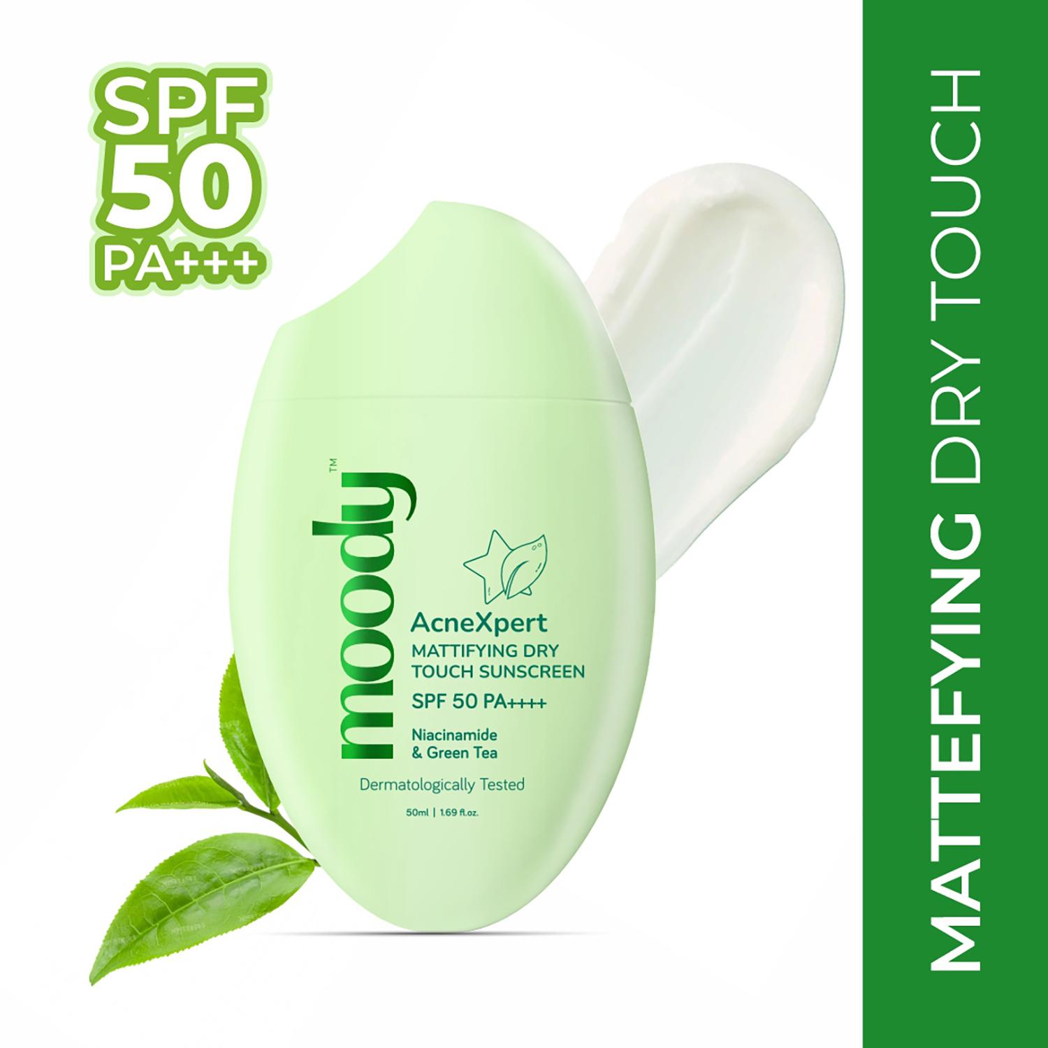 Moody | Moody Acnexpert Mattifying Sunscreen with SPF 50 PA+++ (50 ml)