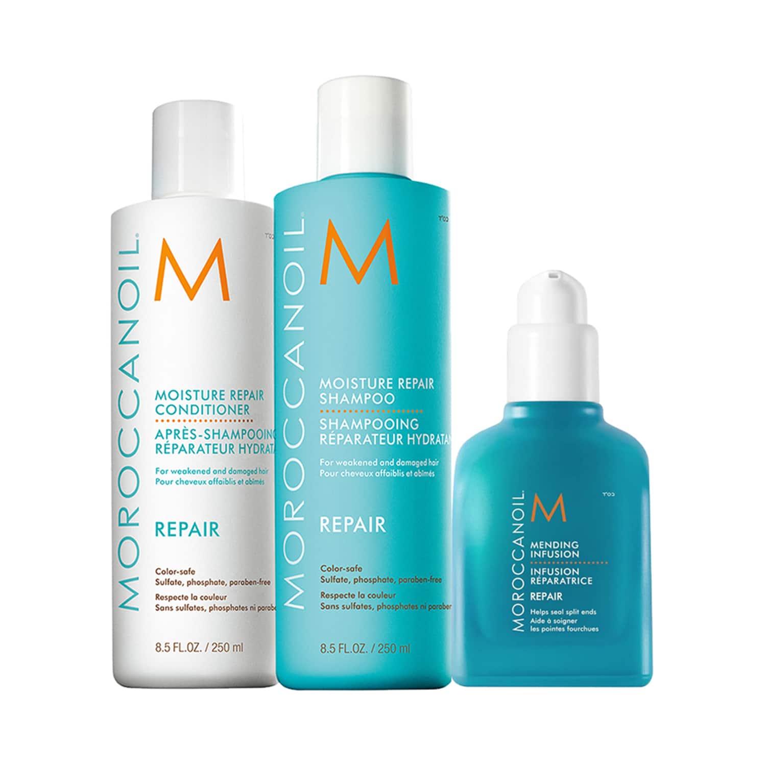 Moroccanoil | Moroccanoil Repair Shampoo, Conditioner & Mending Infusion - Repair Combo