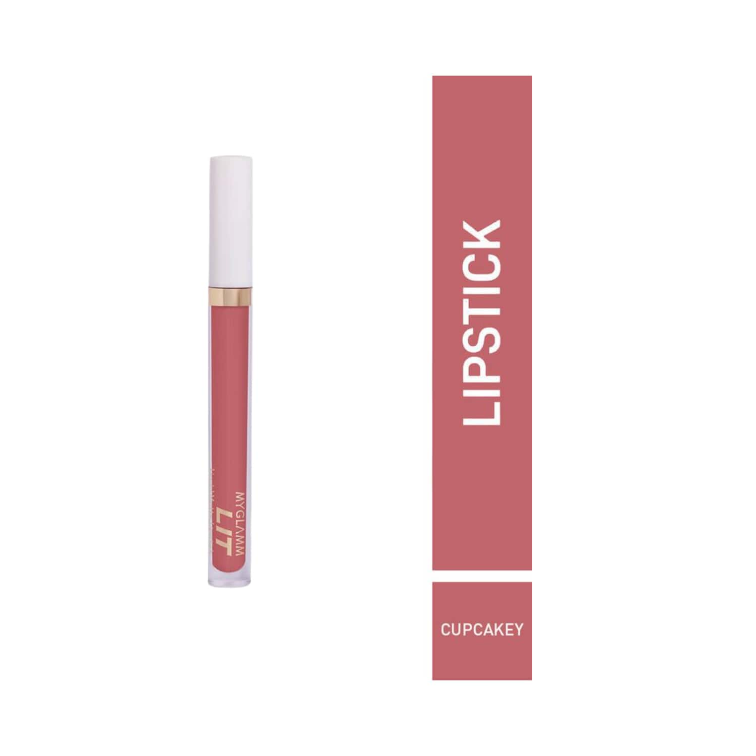 MyGlamm | MyGlamm LIT Liquid Matte Lipstick - Cupcake (3ml)