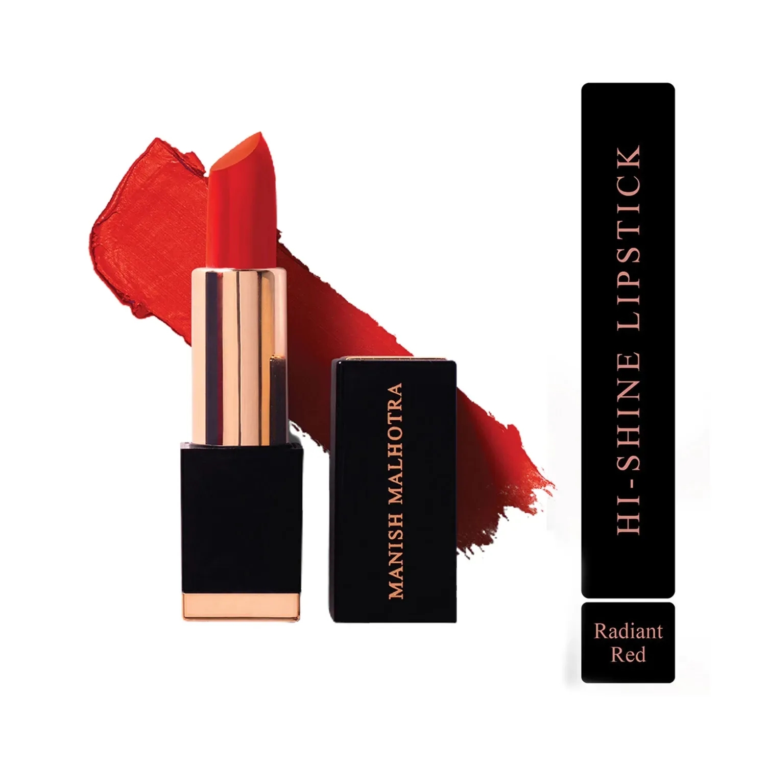 MyGlamm | MyGlamm Manish Malhotra Hi-Shine Lipstick - Radiant Red (4g)
