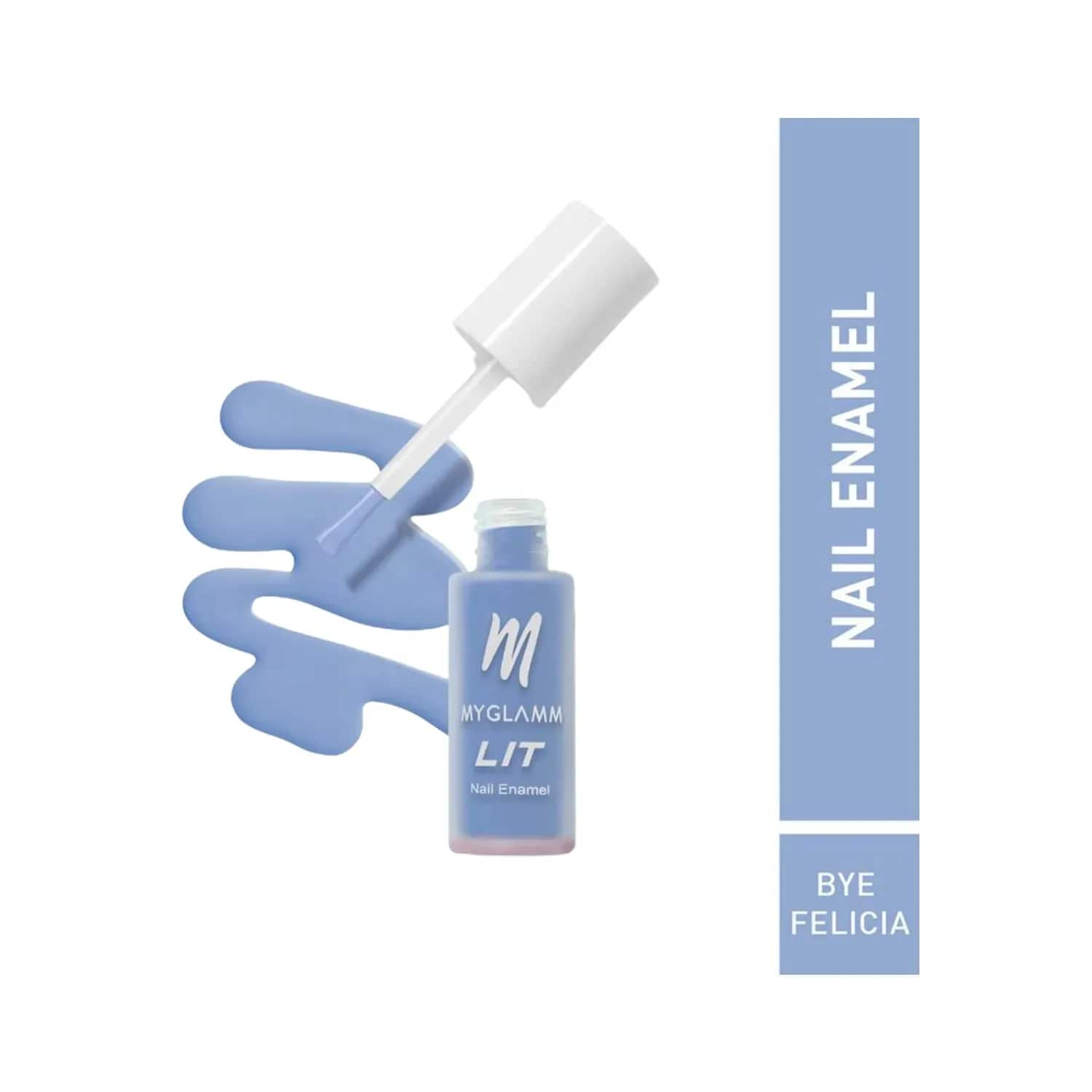 MyGlamm | MyGlamm LIT Matte Nail Enamel - Bye Felicia (7ml)