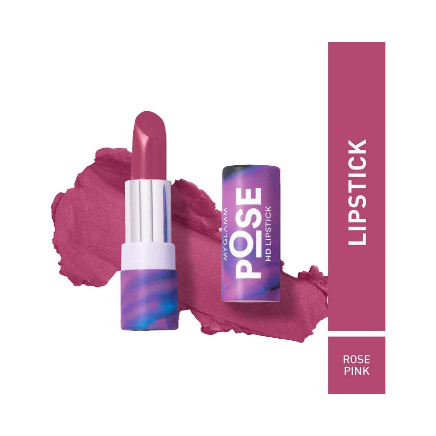 MyGlamm | MyGlamm Pose HD Lipstick - Rose Pink (4g)