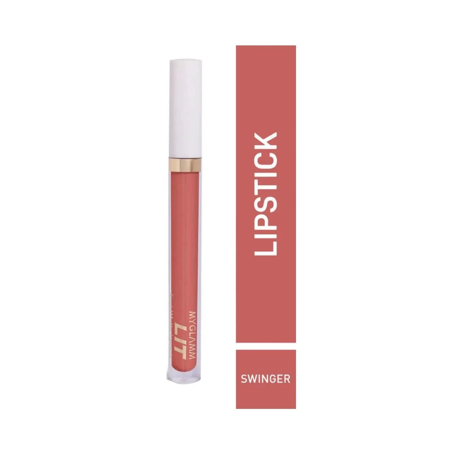 MyGlamm | MyGlamm LIT Liquid Matte Liquid Lipstick - Swinger (3ml)