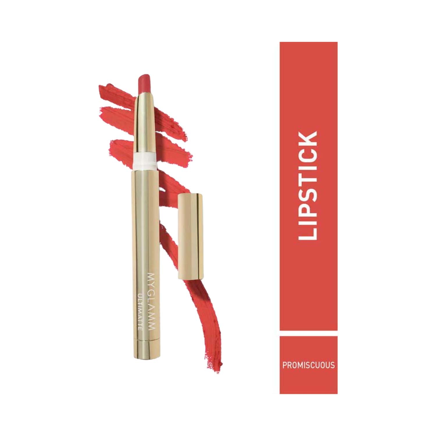 MyGlamm | Myglamm Ultimatte Long Stay Matte Lipstick - Promiscuous (1.3g)