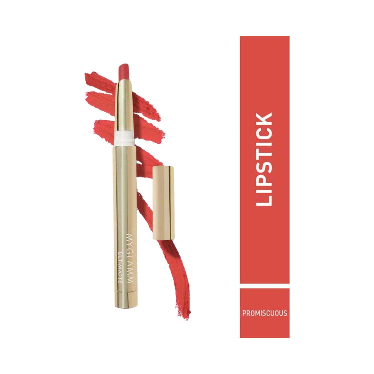 MyGlamm | Myglamm Ultimatte Long Stay Matte Lipstick - Promiscuous (1.3g)