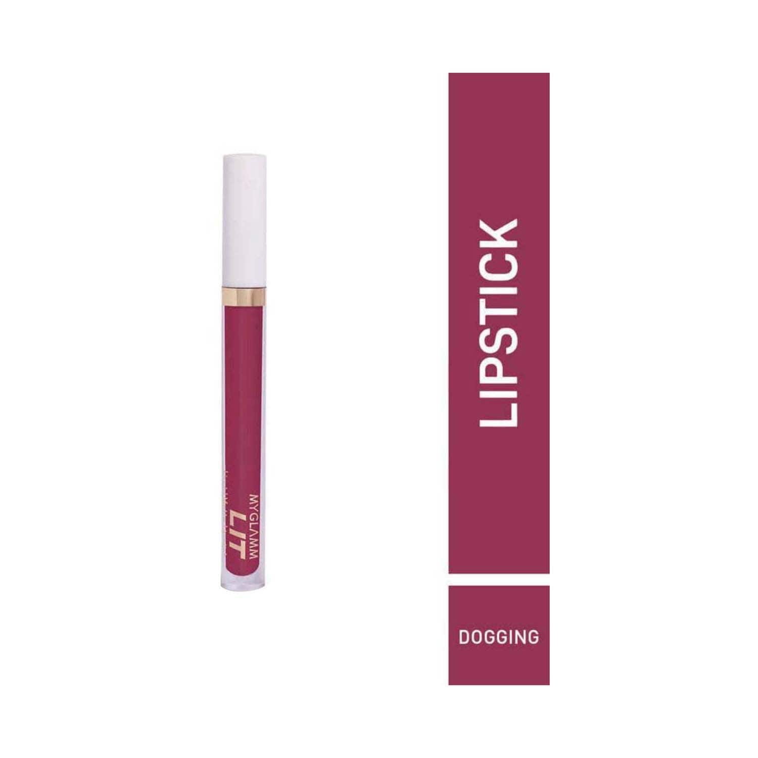 MyGlamm | MyGlamm LIT Liquid Matte Lipstick - Dogging (3ml)