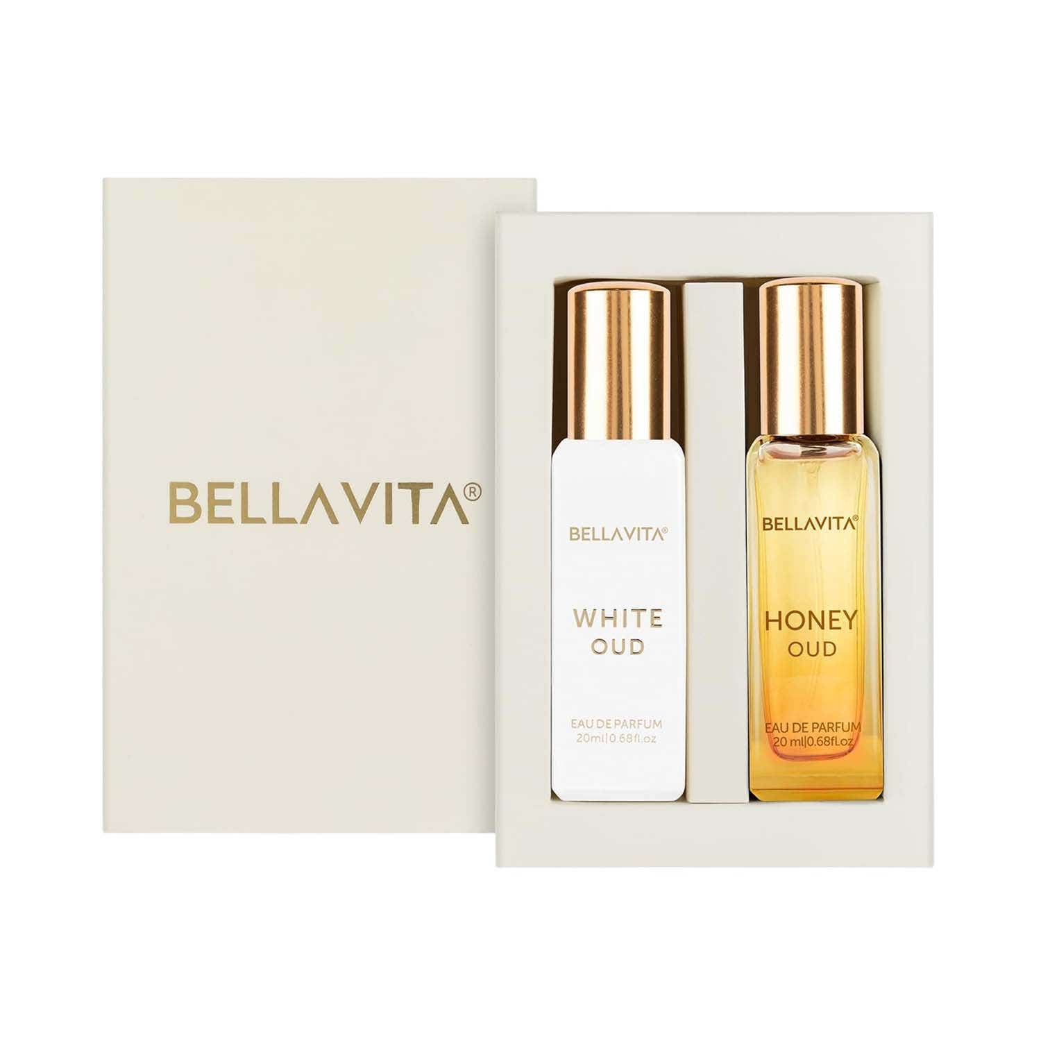 Bella Vita | Bella Vita White Oud & Honey Oud Eau De Parfum Set Unisex Perfume (2 pcs)
