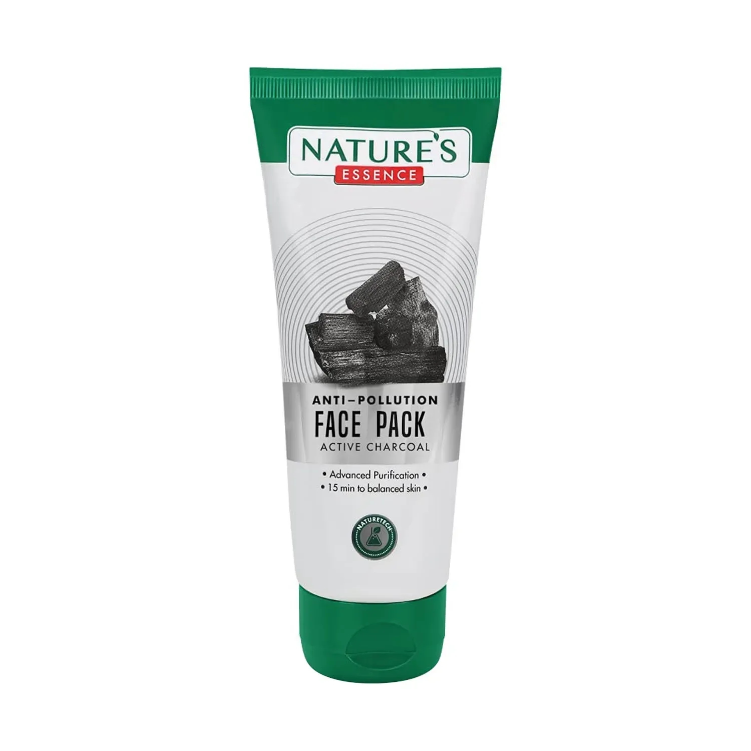 Nature's Essence Active Charcoal Anti Pollution Face Pack (65ml)