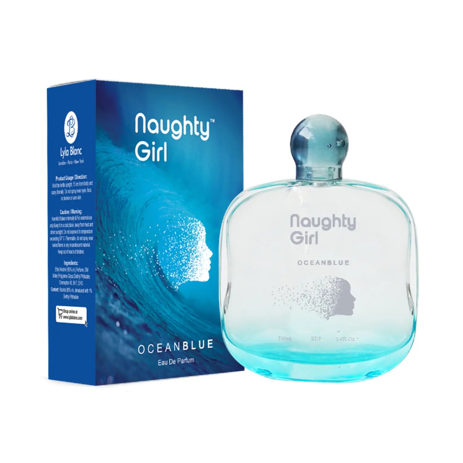 Naughty Girl | Naughty Girl Ocean Blue Eau De Perfume (100ml)