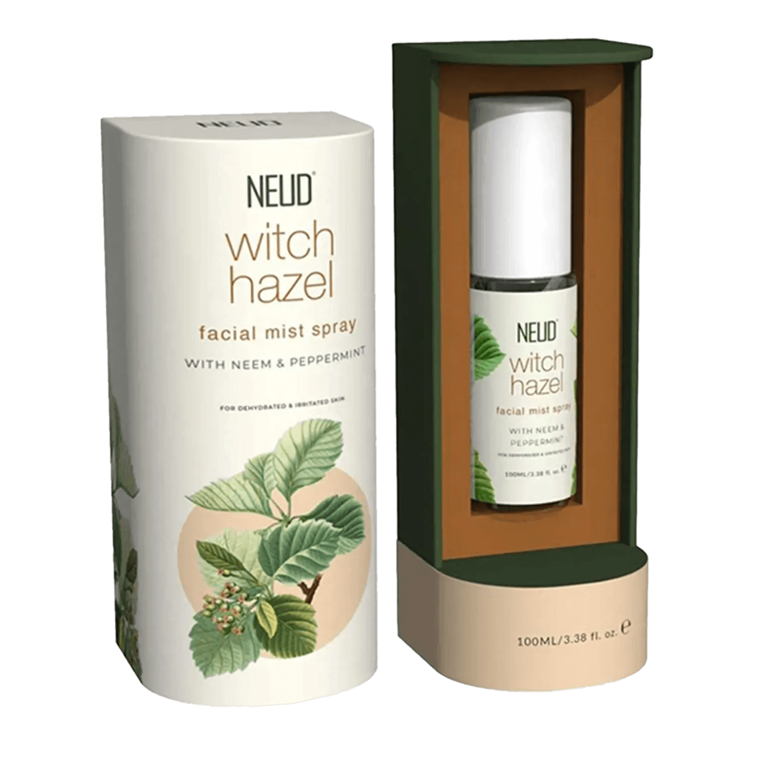 NEUD Witch Hazel Facial Mist Spray 2 Packs (100ml)