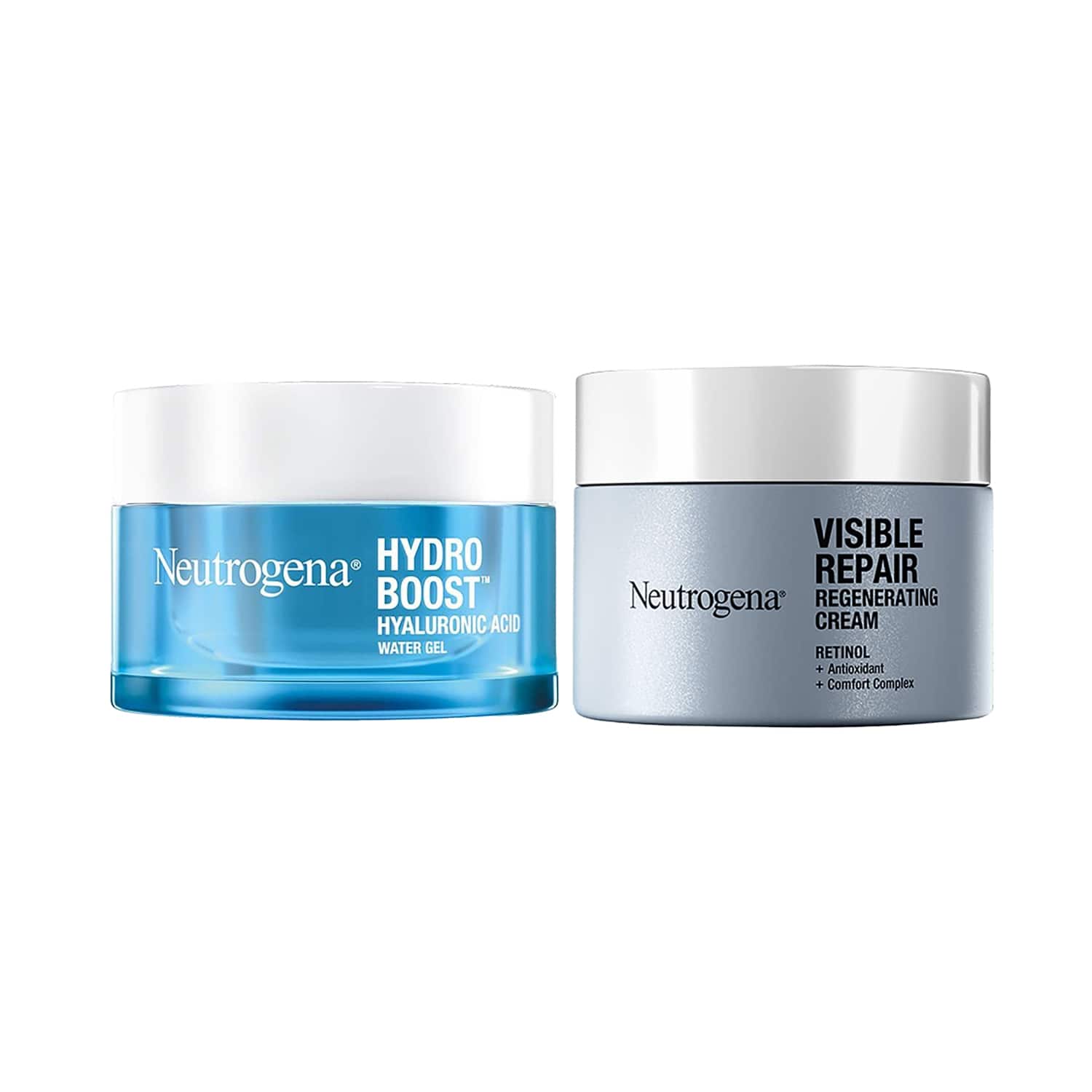 Neutrogena | Neutrogena Hydration Water Gel + Anti-Ageing Moistuizer Duo for Glowing Wrinkle free Skin