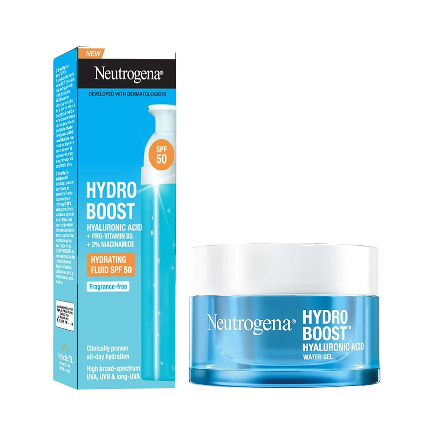 Neutrogena | Neutrogena Hydroboost Moisturiser and Face Sunscreen Combo