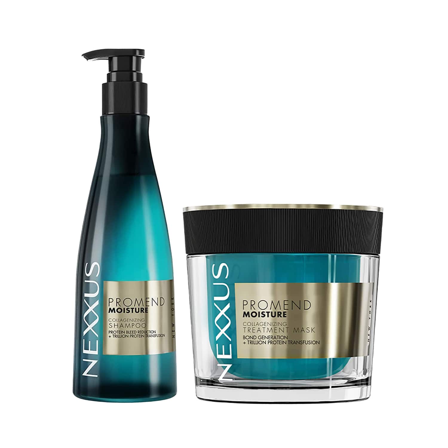 Nexxus | Nexxus Promend Moisture Collagenizing Combo - Moisture shampoo + Moisture Mask