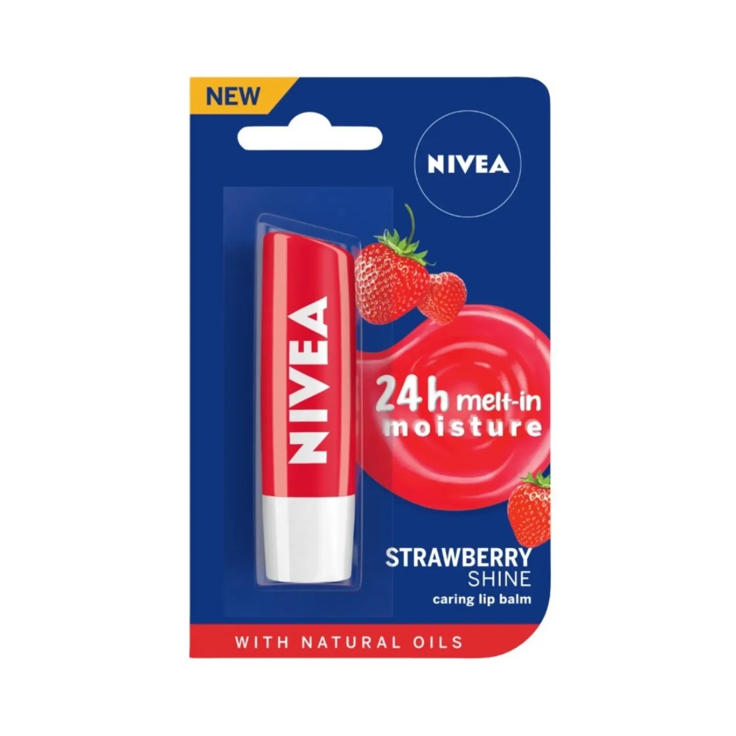 Nivea | Nivea Fruity Strawberry Shine Lip Balm (4.8g)