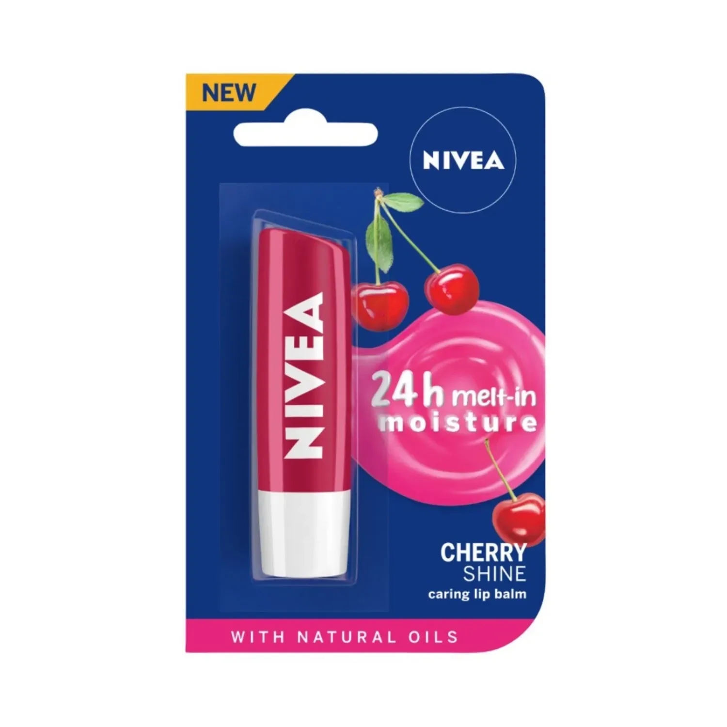 Nivea | Nivea Fruity Cherry Shine Lip Balm (4.8g)