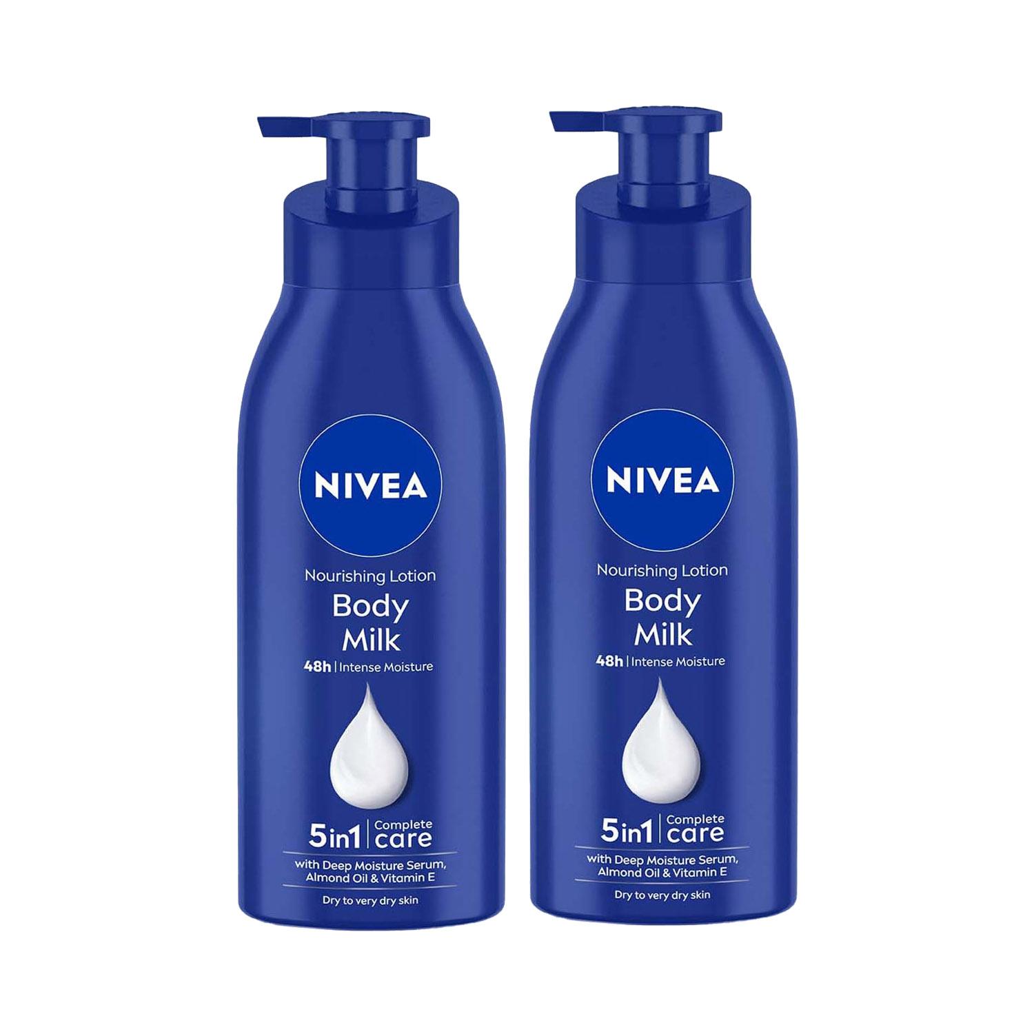 Nivea | Nivea Body Milk Lotion (400ml) Pack of 2 Combo