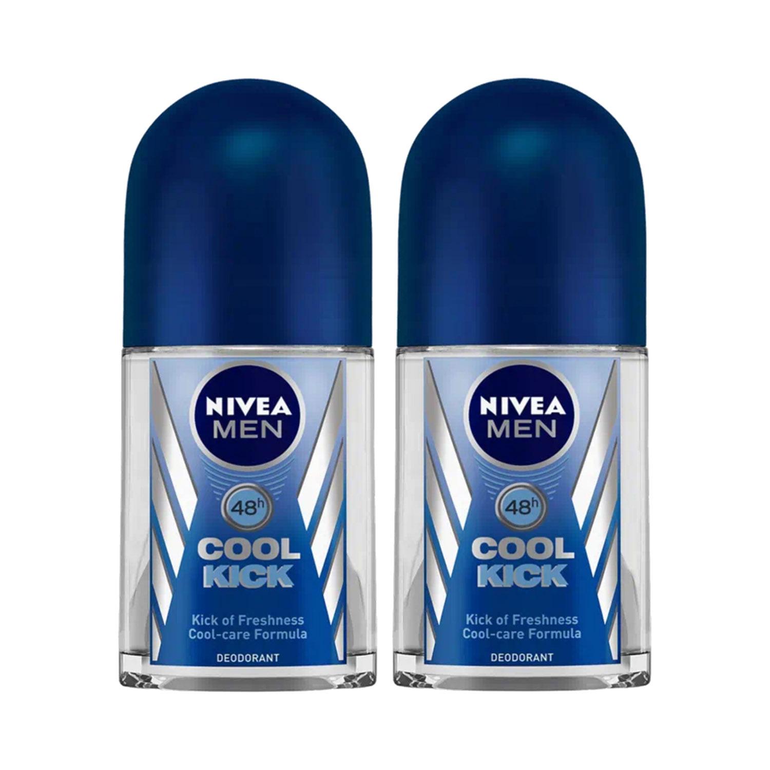 Nivea | Nivea Nfm Cool Kick Roll On (50ml) Pack of 2 Combo