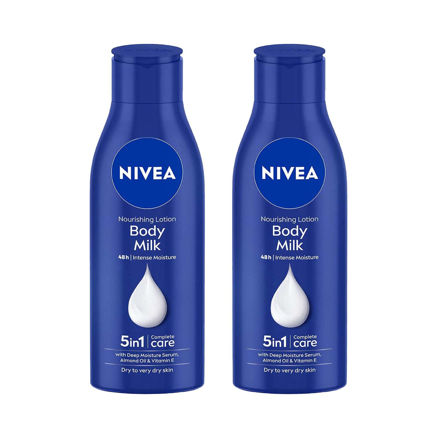 Nivea | Nivea Body Milk Very Dry Skin (200 ml) (Pack Of 2) Combo