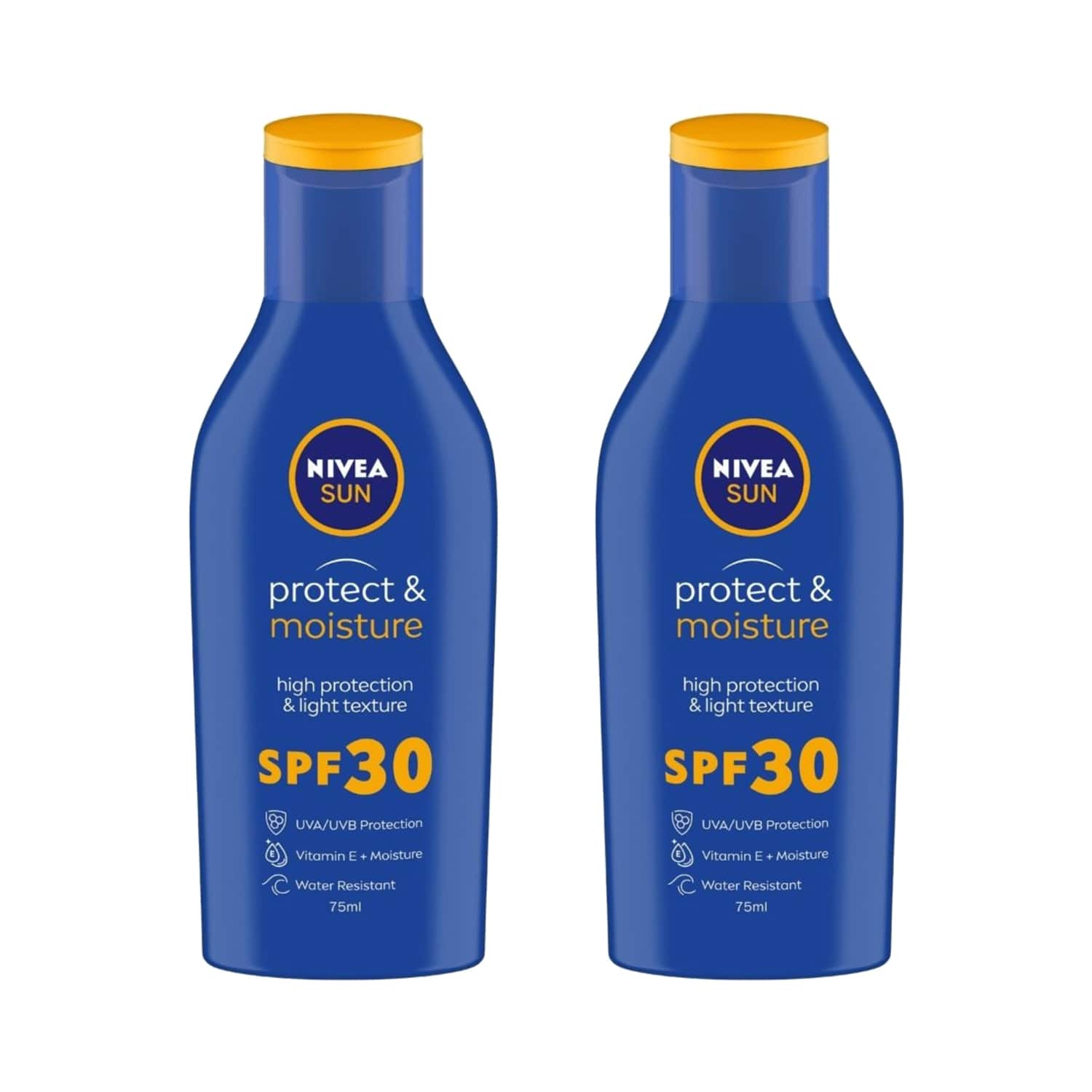 Nivea | Nivea Sun Protect & Moisture SPF 30 Lotion (75 ml) (Pack Of 2) Combo