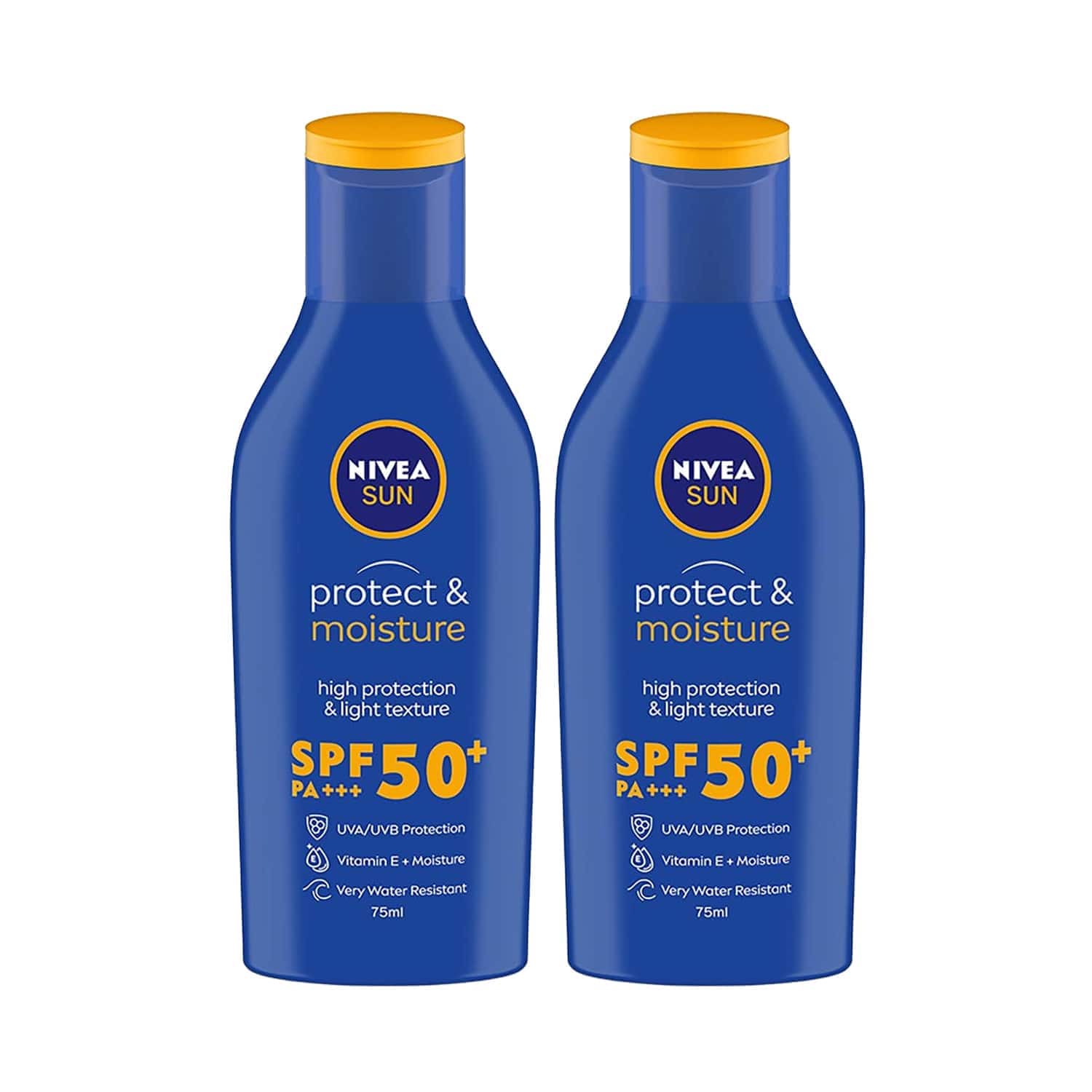 Nivea | Nivea Sun Lotion SPF 50 PA++++ UVA-UVB Combo Pack of 2