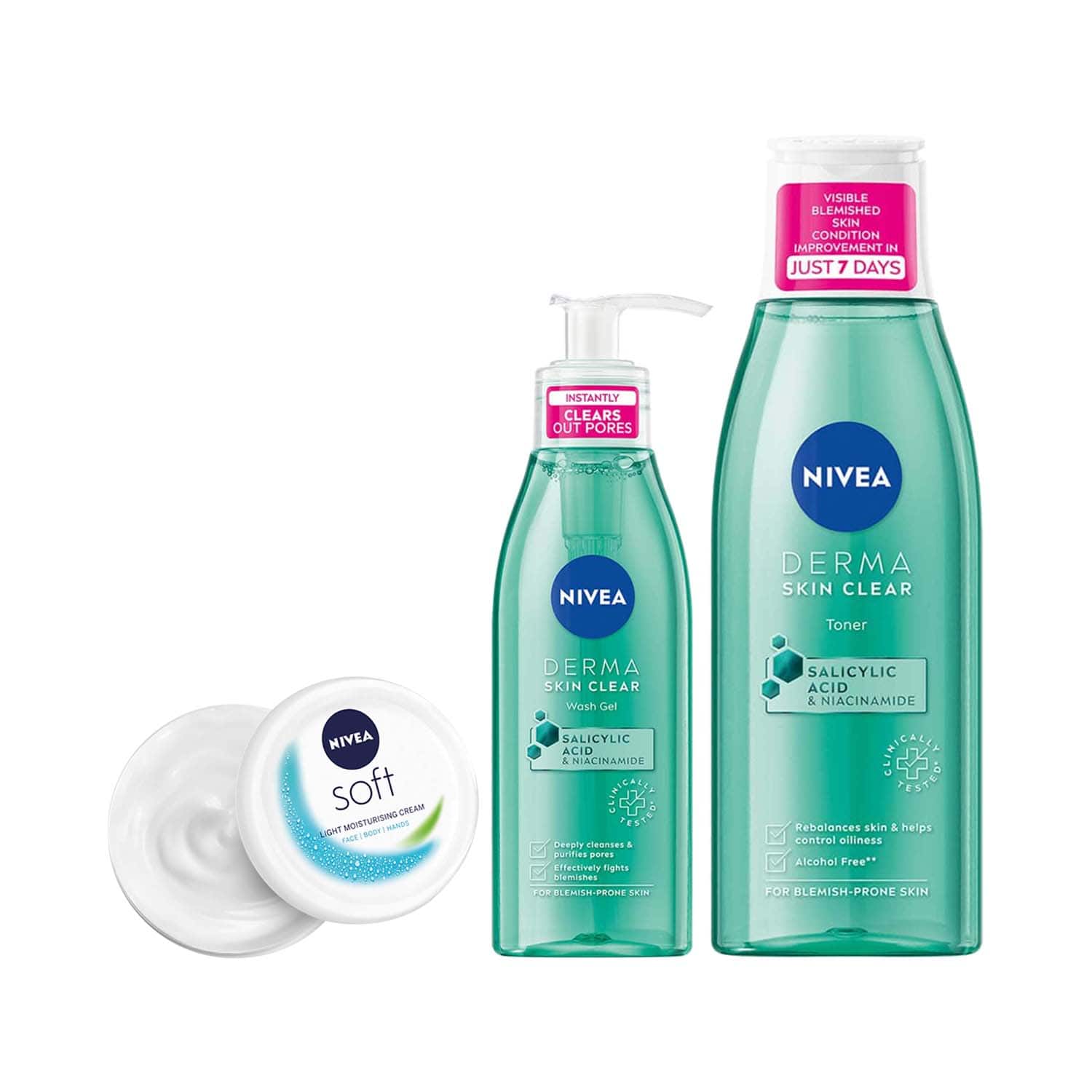 Nivea | Nivea CTM Routine Cleansing, Toning & Moisturising Combo