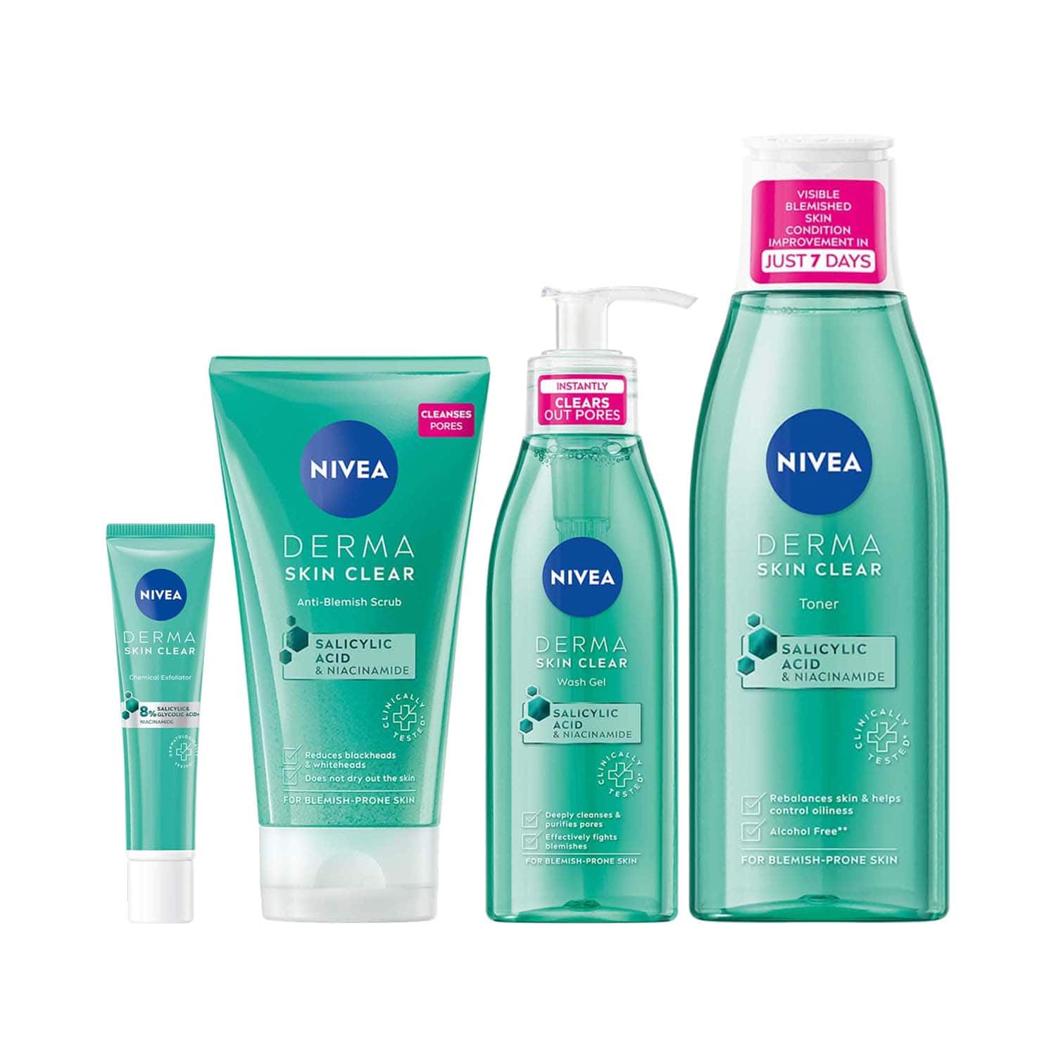 Nivea | Nivea Derma Skin Clear Regime Combo