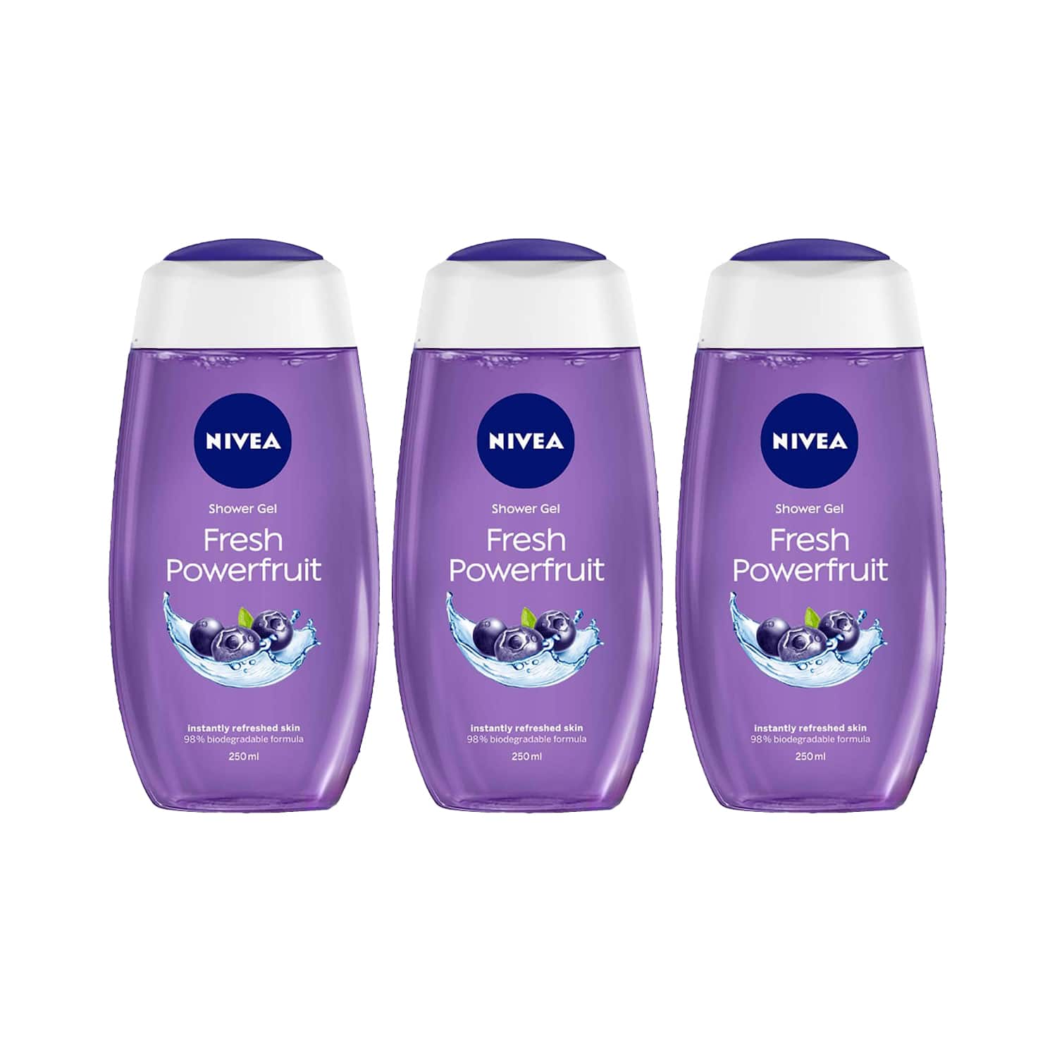 Nivea | Nivea Fresh Power Fruit Shower Gel Combo (Pack of 3)