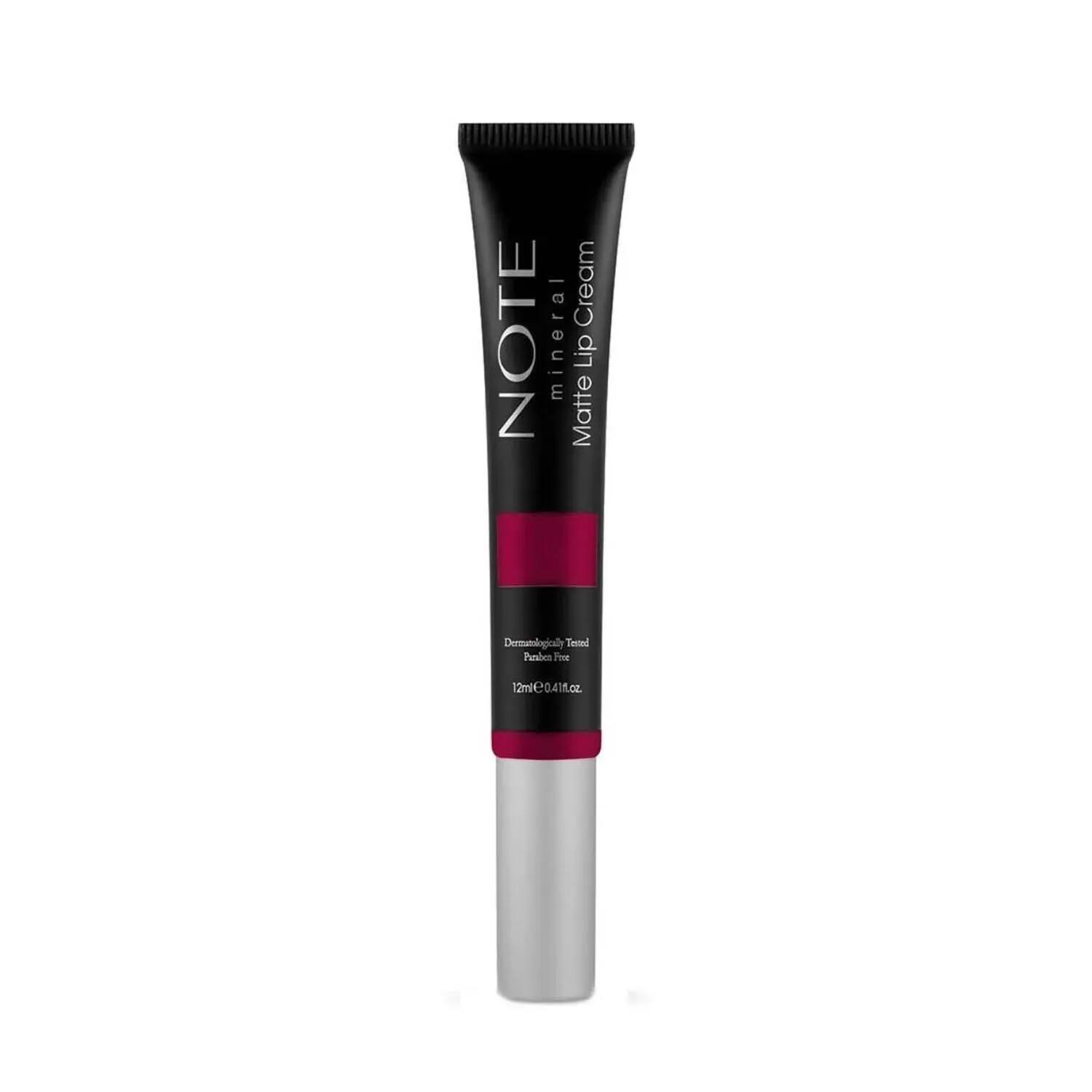 NOTE | NOTE Mineral Matte Lip Cream - 05 Plum Wine (12ml)