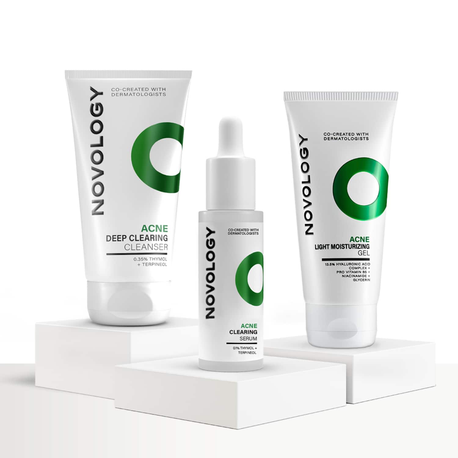 Novology | Novology Acne Reduction Cleanser + Acne Reduction Serum Combo