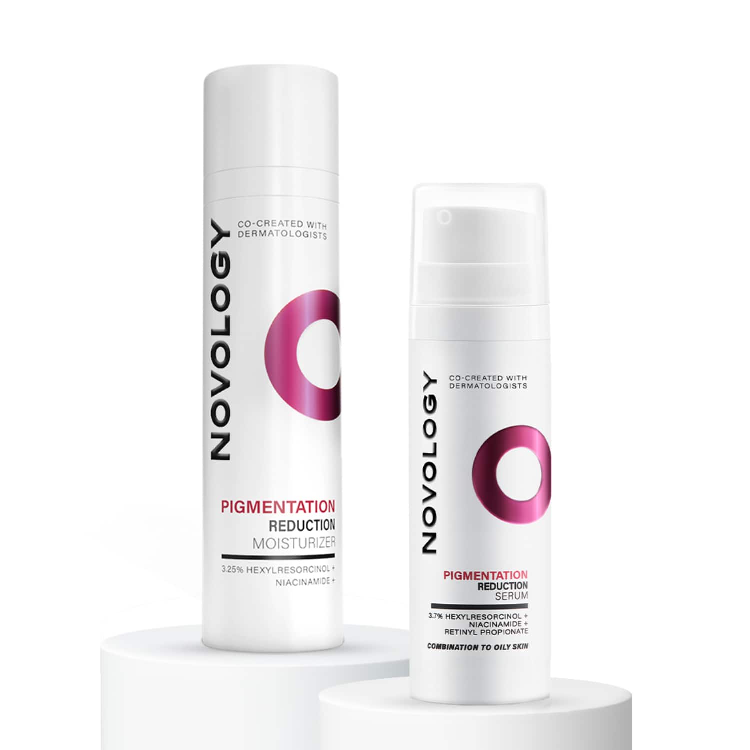 Novology | Novology Pigmentation Reduction Serum + Pigmentation Reduction Moisturizer Combo