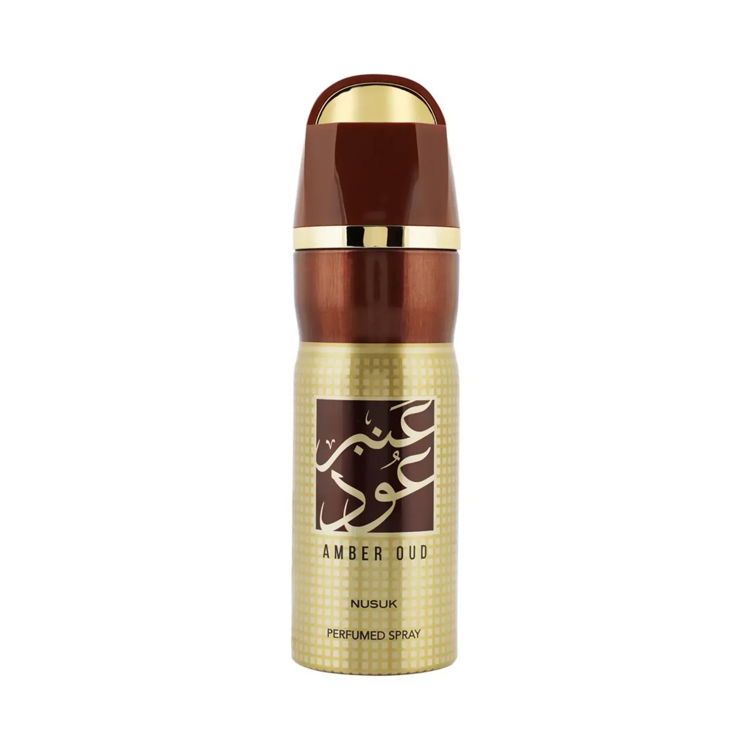 NUSUK Amber Oud Deodorant Perfumed Body Spray (200ml)