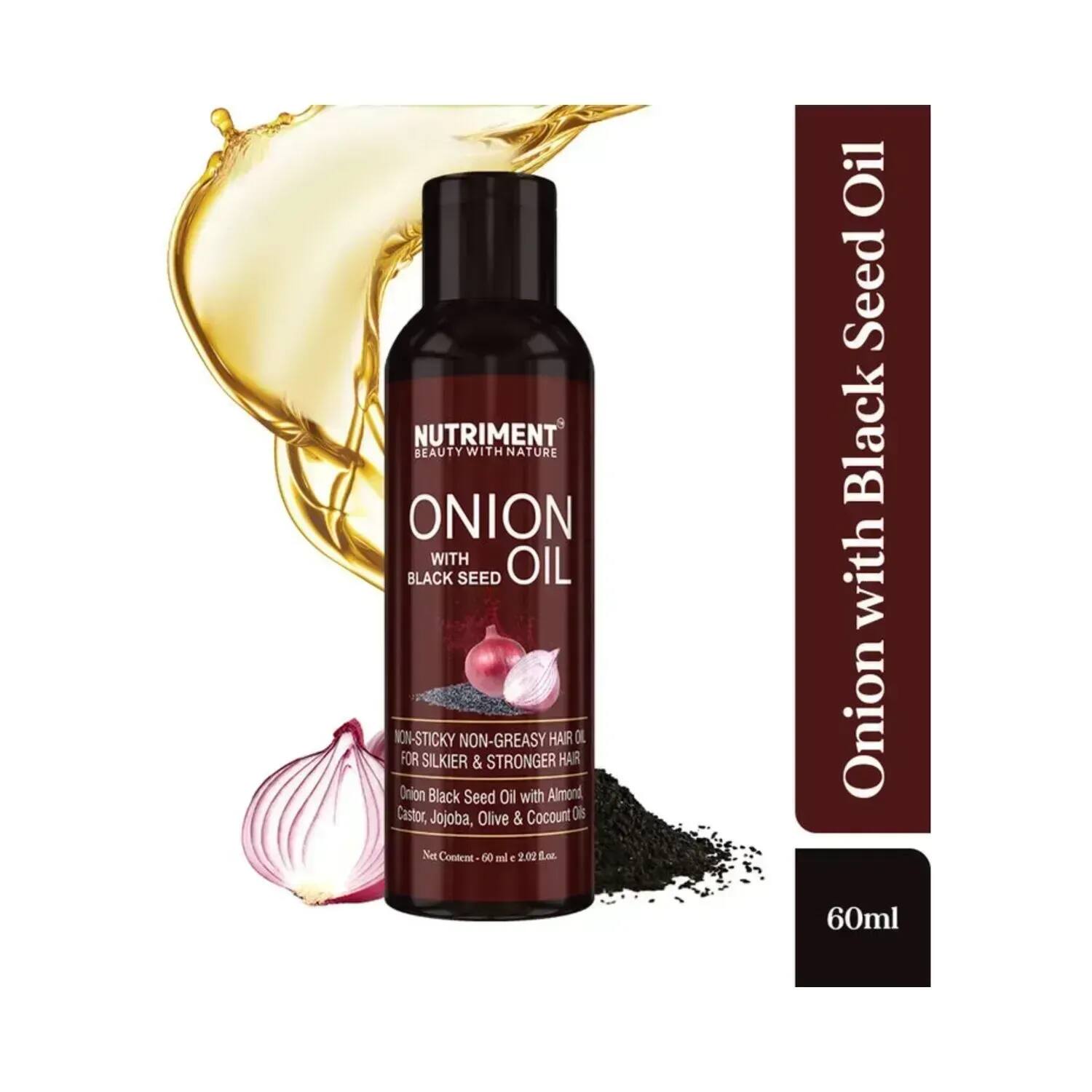 Nutriment | Nutriment Red Onion With Black Seed Hair Oil - (60ml)